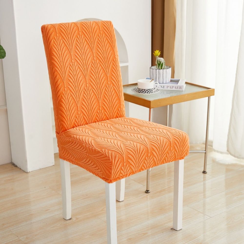 Housse de chaise élastique en jacquard Jacquessa
