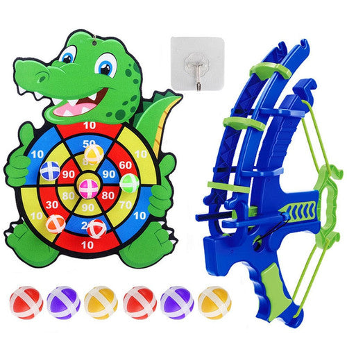 Jeu de Fléchettes pour Enfants – Cible à Balles Collantes Sécurisée & Amusante