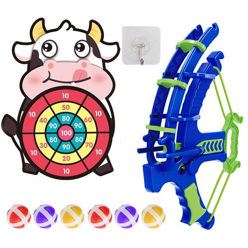 Jeu de Fléchettes pour Enfants – Cible à Balles Collantes Sécurisée & Amusante