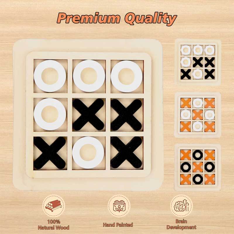 Jeu de société classique Tic Tac Toe pour enfants