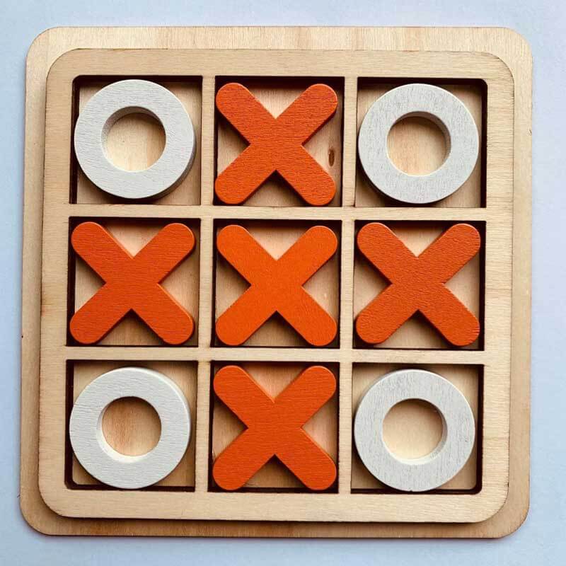 Jeu de société classique Tic Tac Toe pour enfants