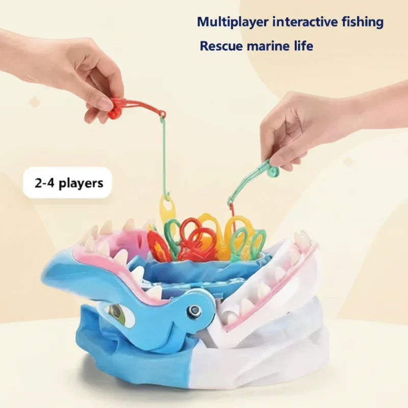Jeu de société éducatif familial Shark Attack pour enfants