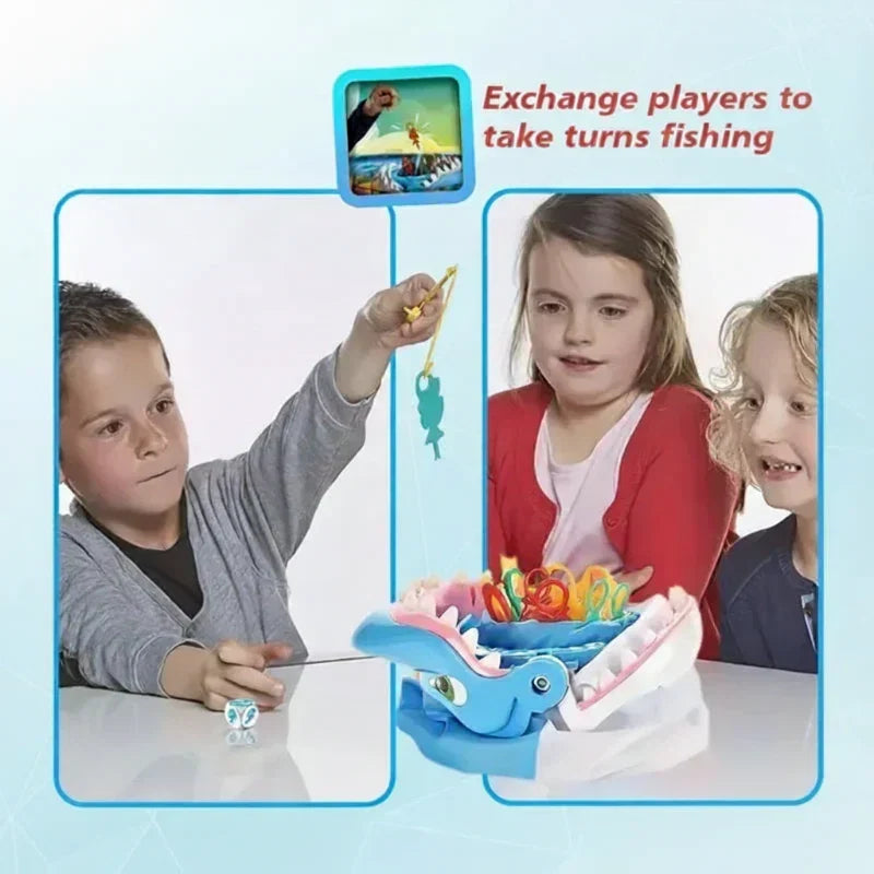 Jeu de société éducatif familial Shark Attack pour enfants