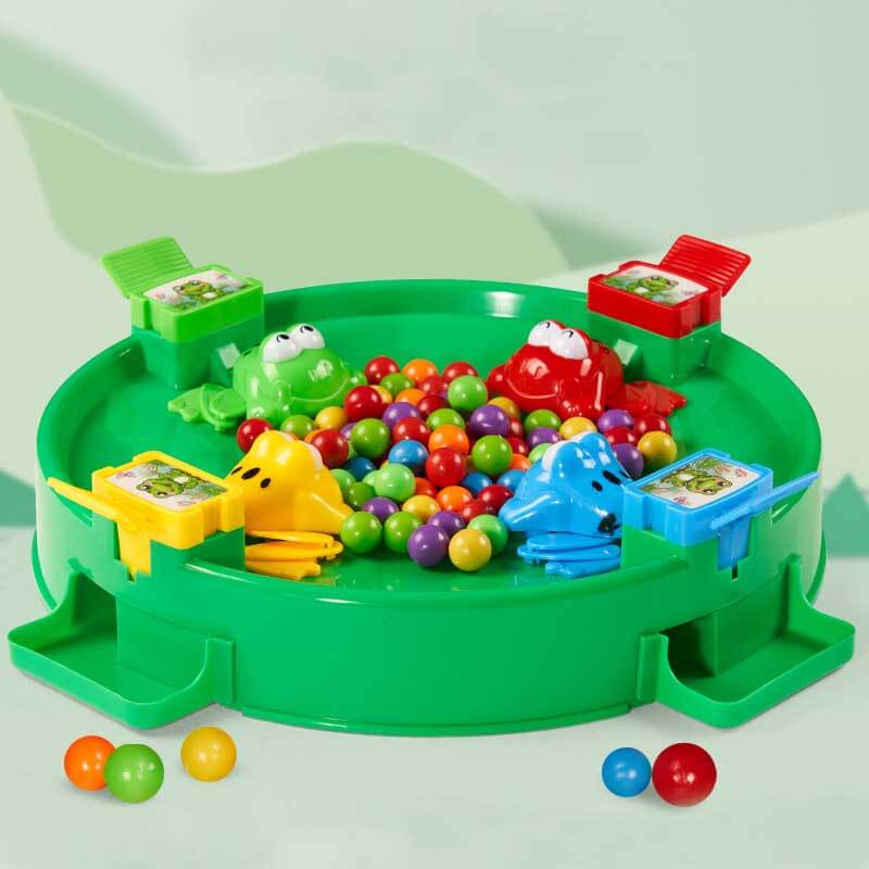 Jeu de société pour enfants en langue de grenouille pour s'amuser en famille