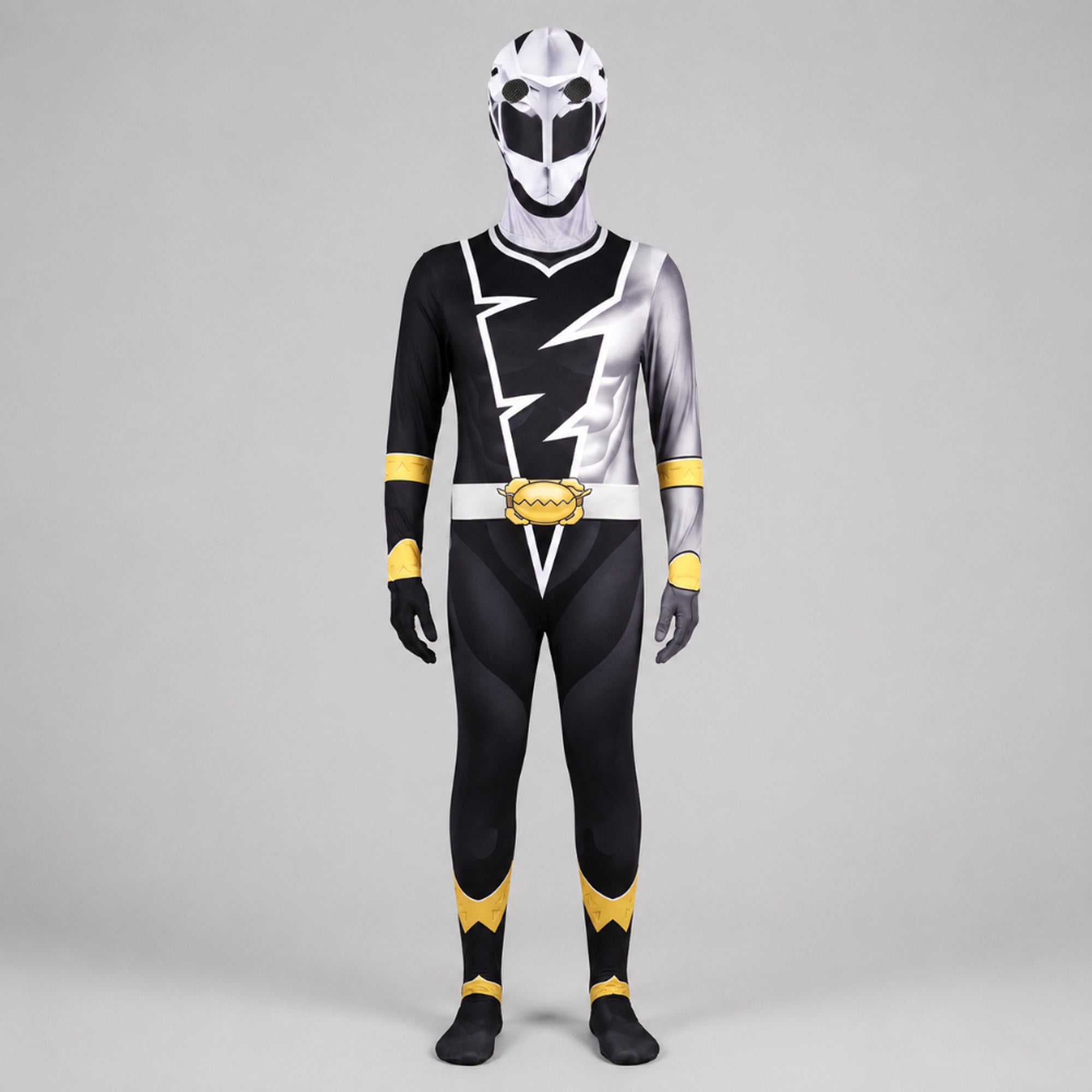 Costume d'Halloween pour enfants, combinaison de super-héros avec tissu extensible confortable