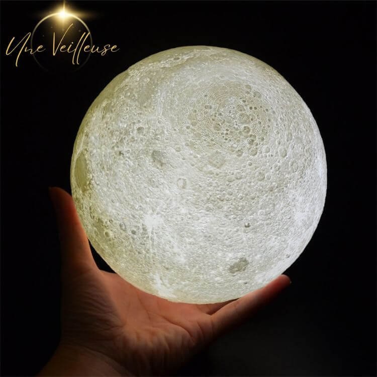 Lampe de table de chevet design - LunarLight™ Moon Lamp