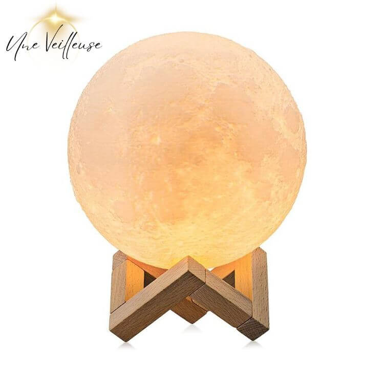 Lampe de table de chevet design - LunarLight™ Moon Lamp