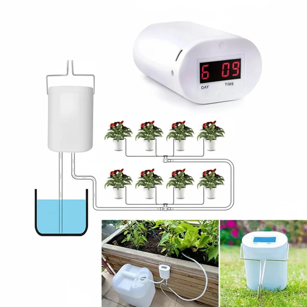 Arrosage automatique intelligent pour plantes d'intérieur