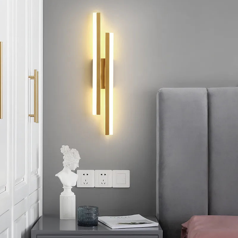 Applique murale LED minimaliste aux lignes épurées