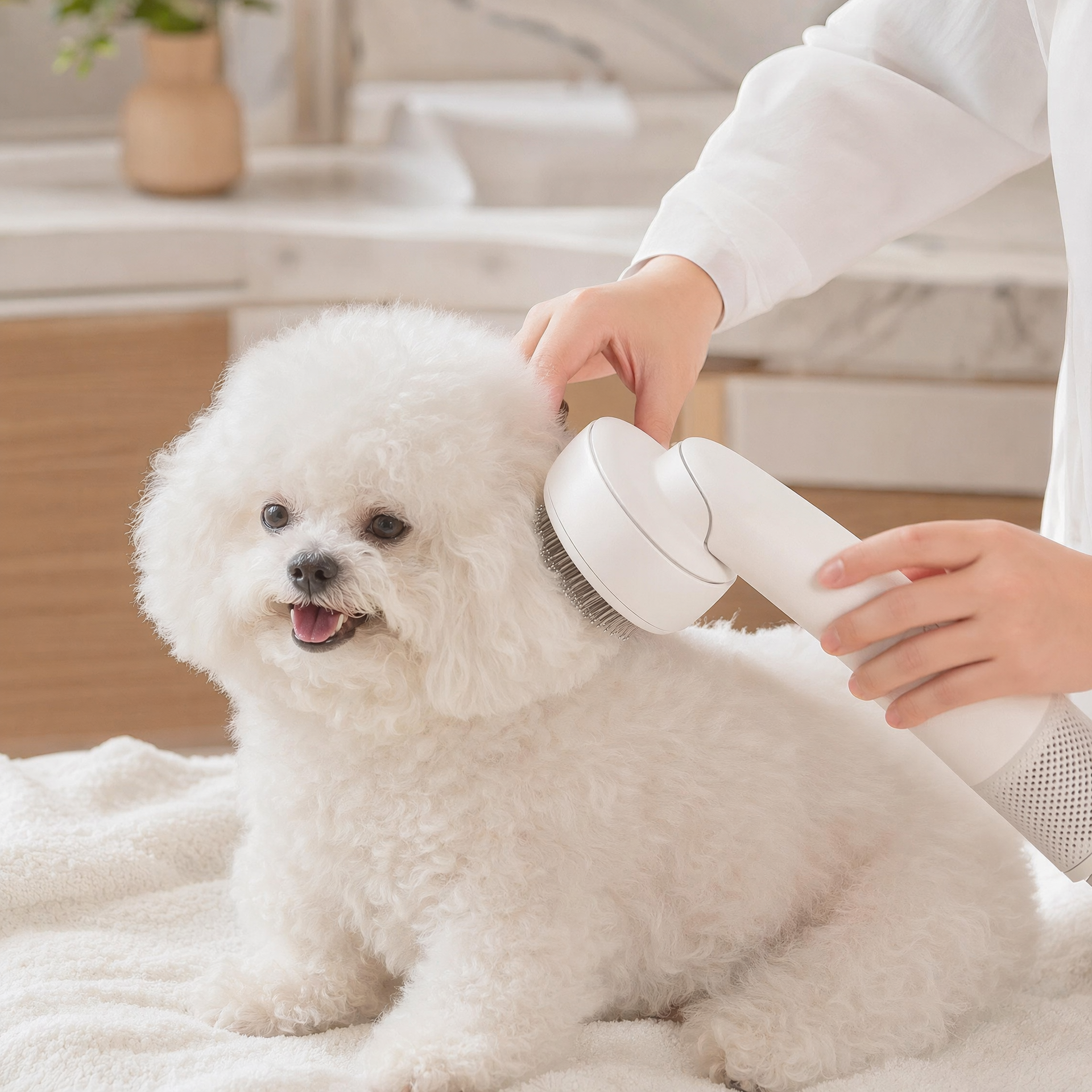 Sèche-cheveux intelligent 2 en 1 pour chien