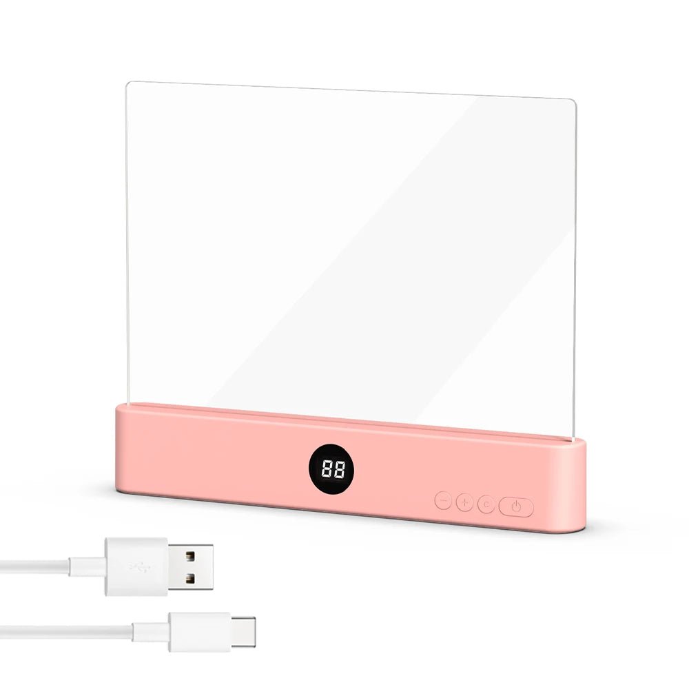 LUMIREAD – Lampe de lecture à panneau LED plat avec éclairage doux pour les yeux