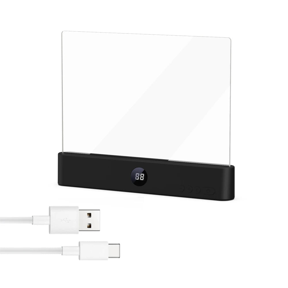 LUMIREAD – Lampe de lecture à panneau LED plat avec éclairage doux pour les yeux