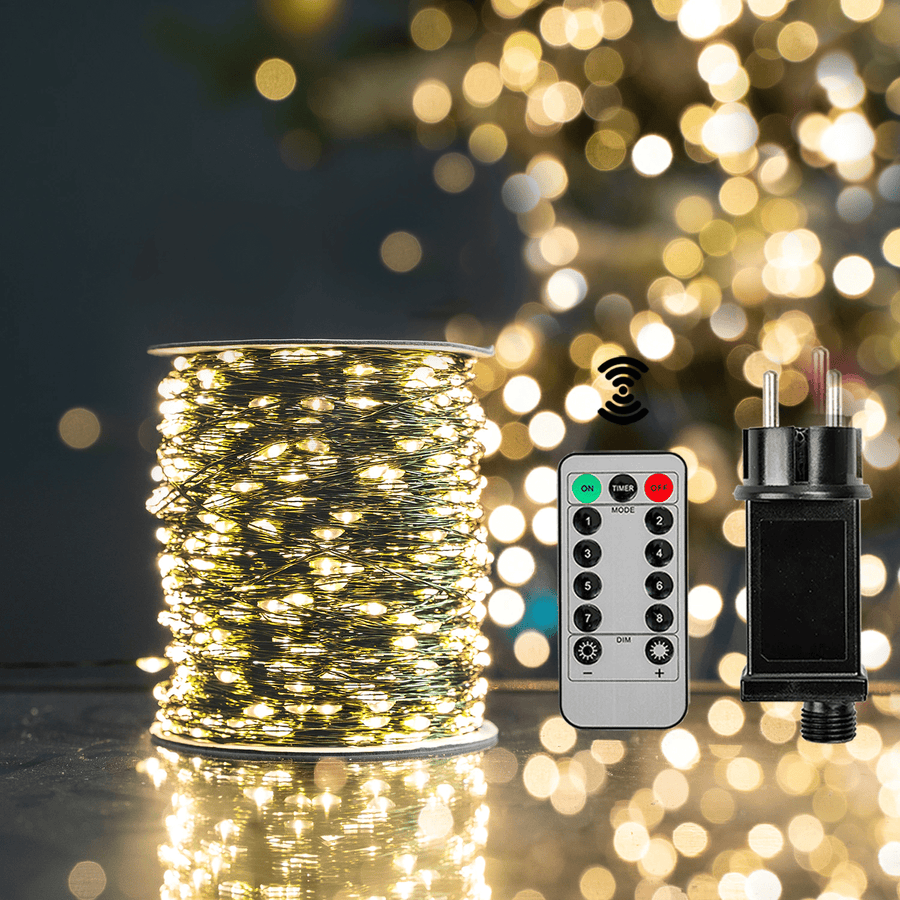 Guirlande lumineuse en fil de cuivre – Guirlande lumineuse LED