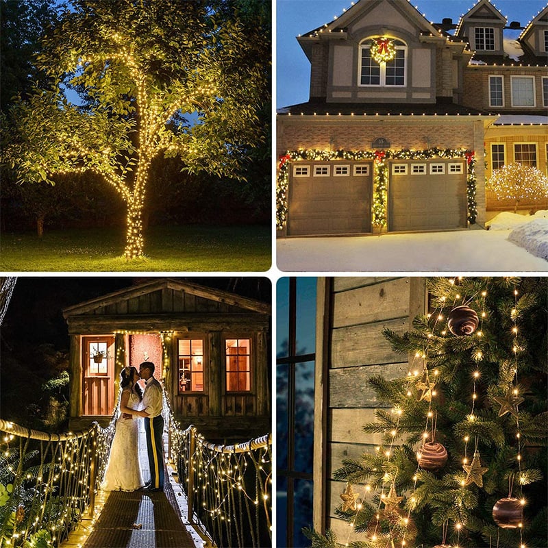 Guirlande lumineuse en fil de cuivre – Guirlande lumineuse LED