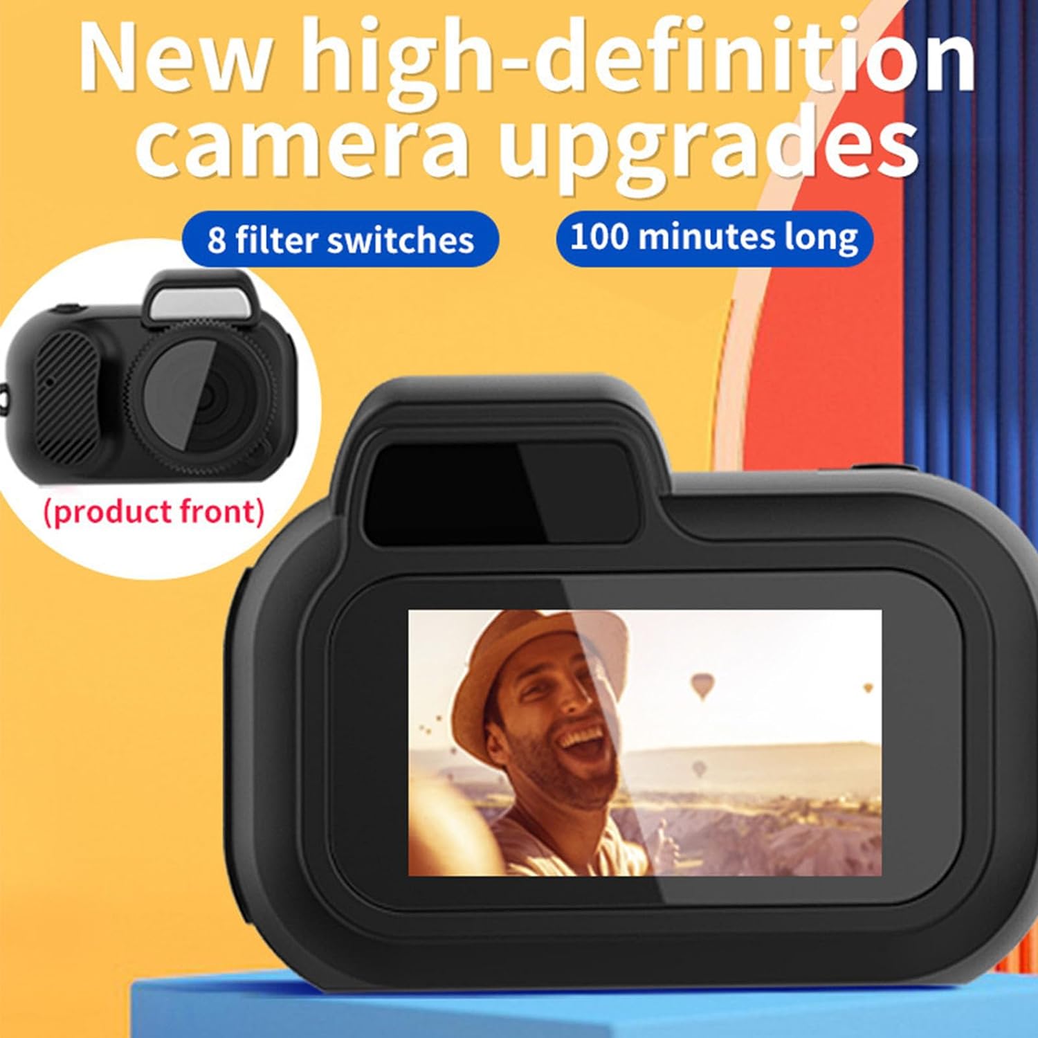 Mini appareil photo numérique compact 1080P avec écran couleur