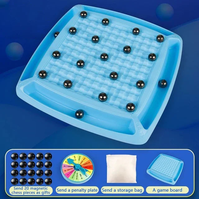 Jeu d'échecs magnétique - Jeu de société stratégique pour tous les âges