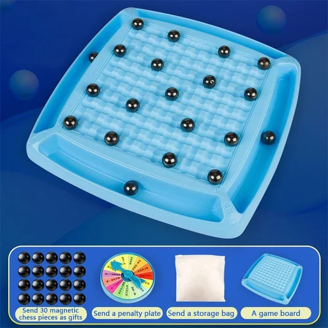 Jeu d'échecs magnétique - Jeu de société stratégique pour tous les âges