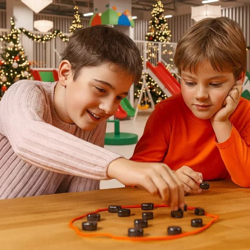 Jeu d'échecs de voyage magnétique unisexe pour tous les âges