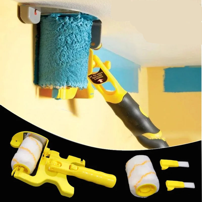 RollMate™ | Kit de Rouleau de Peinture Magique | Plus Rapide, Plus Propre, Résultats Professionnels
