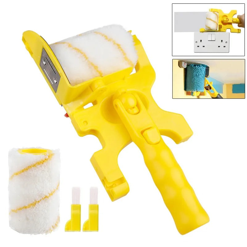 RollMate™ | Kit de Rouleau de Peinture Magique | Plus Rapide, Plus Propre, Résultats Professionnels
