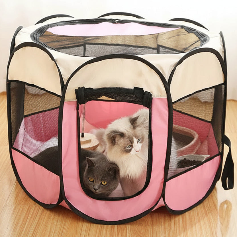 NestGuard Parc pour chiots pliant – Un endroit sûr et calme à tout moment