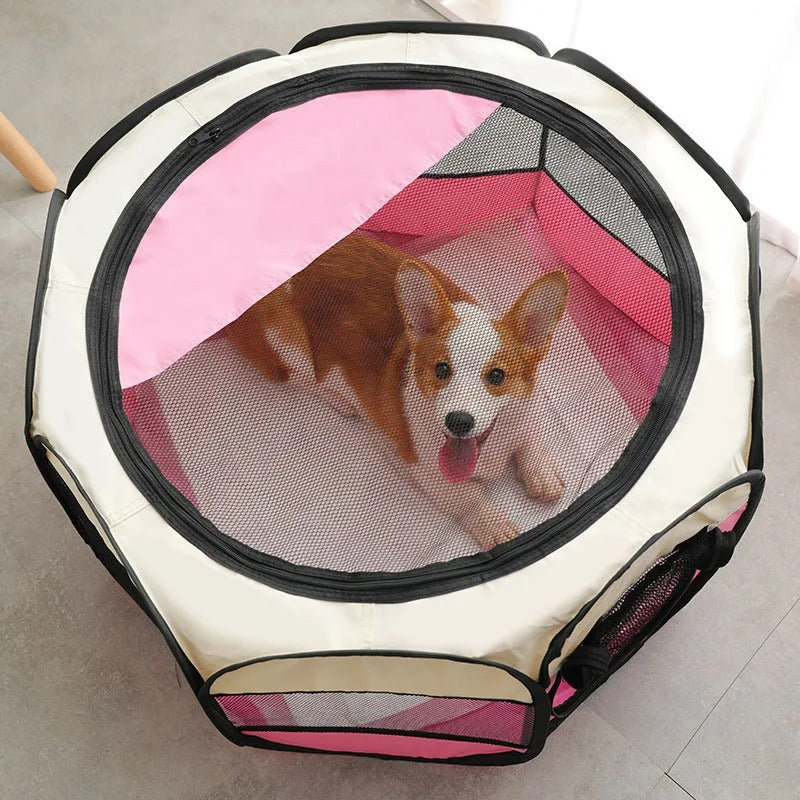 NestGuard Parc pour chiots pliant – Un endroit sûr et calme à tout moment