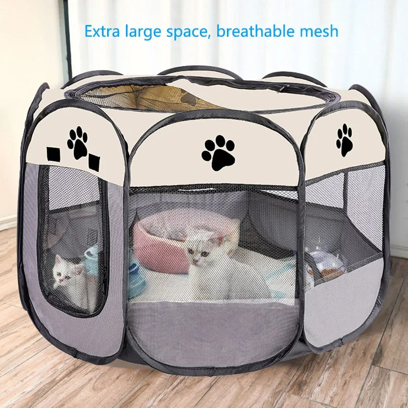 NestGuard Parc pour chiots pliant – Un endroit sûr et calme à tout moment