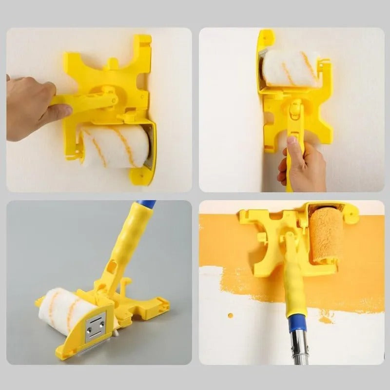 RollMate™ | Kit de Rouleau de Peinture Magique | Plus Rapide, Plus Propre, Résultats Professionnels