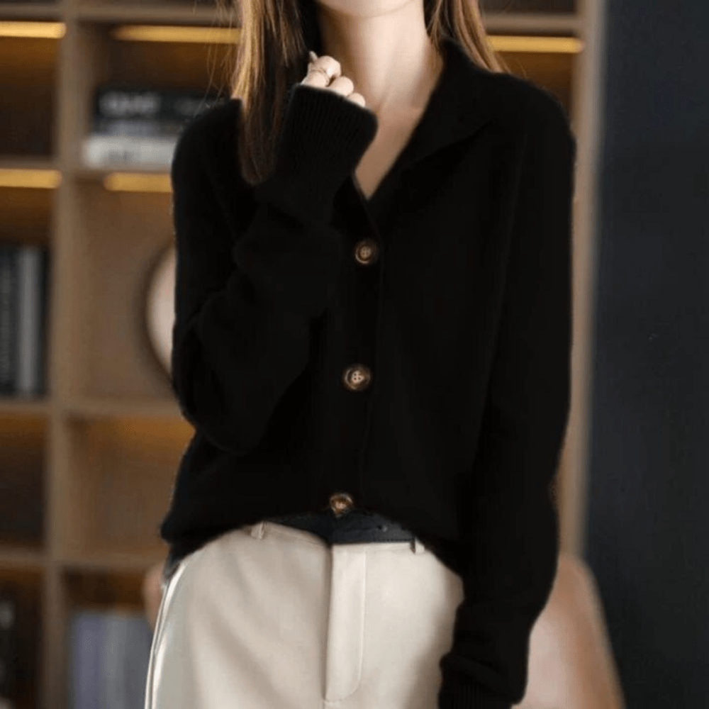 Darla – Cardigan en Cachemire pour Femme – Pièce Douce et Élégante à la Coupe Confortable