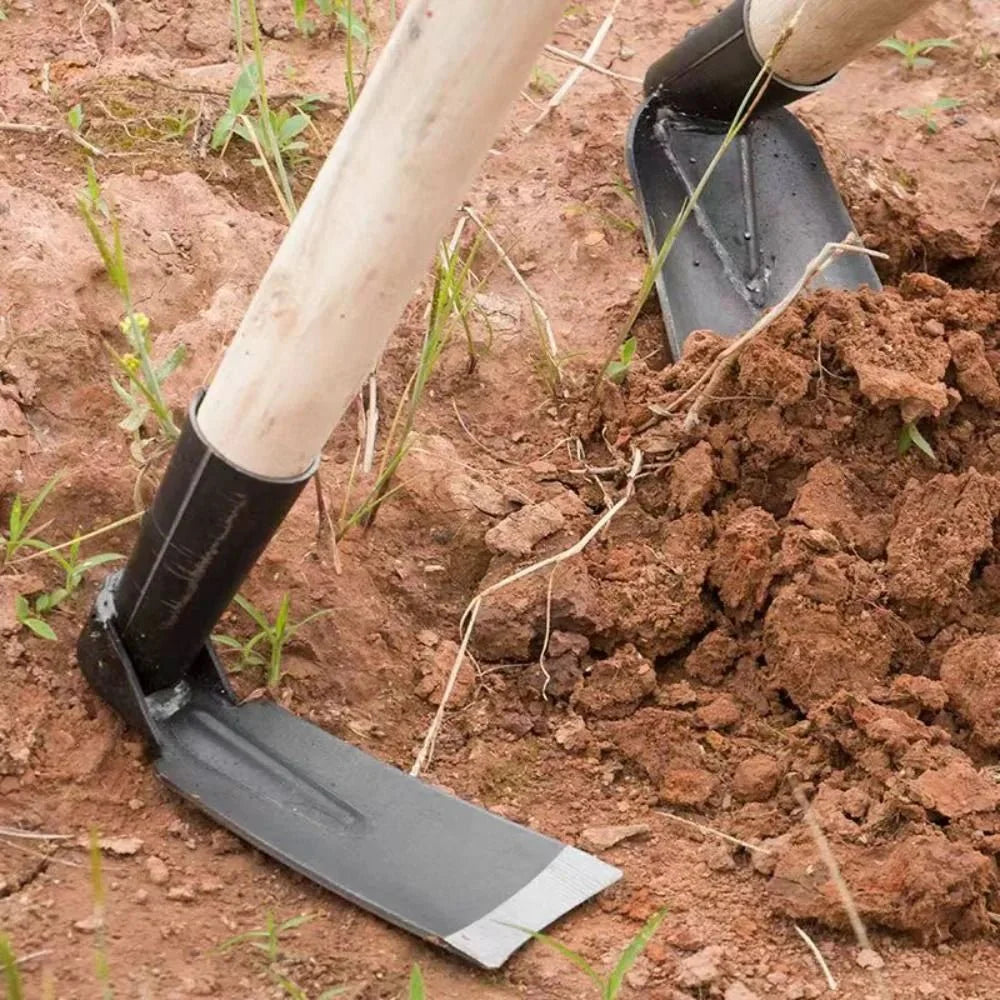 MANGRIP – Binette de jardin en acier pour le désherbage et le bêchage
