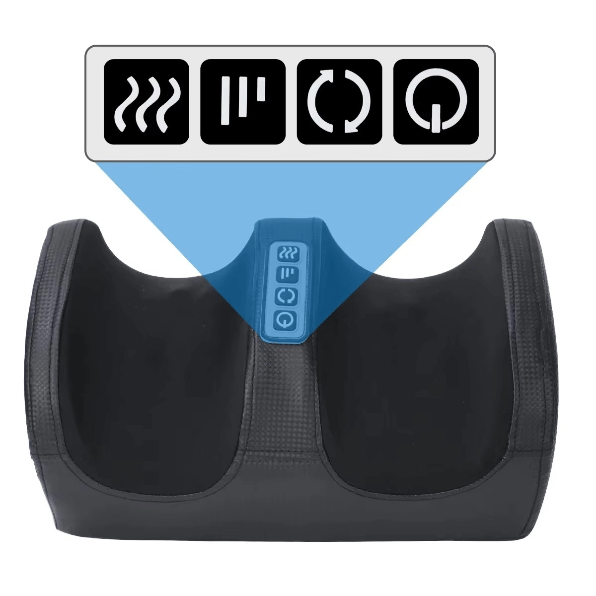 Masseur électrique pour les pieds 3D Shiatsu chauffant
