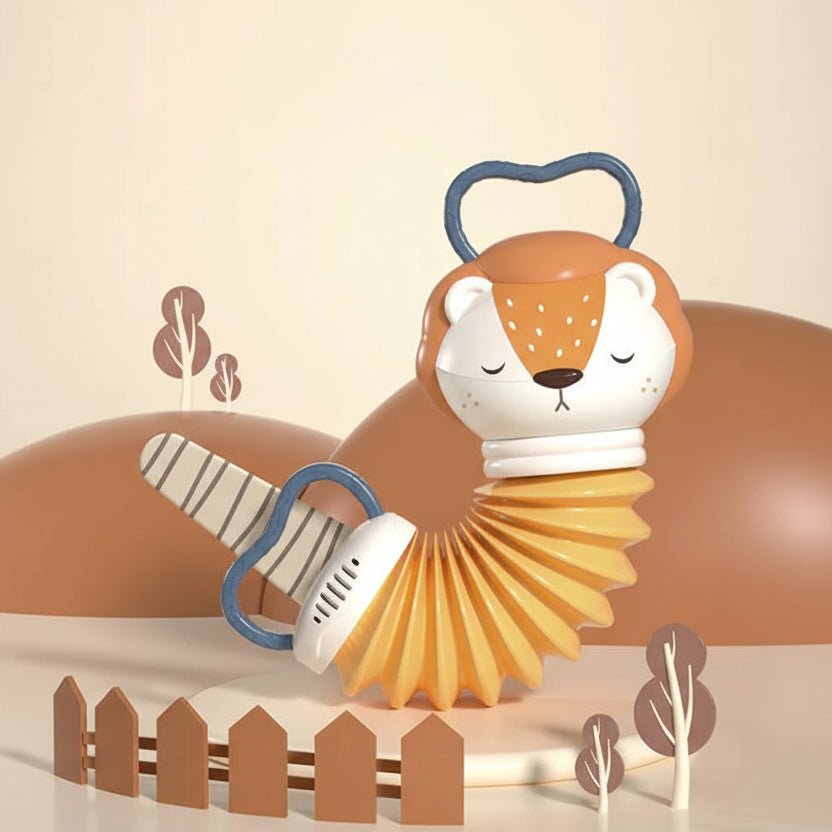 MELOTOY – Hochet accordéon interactif pour bébé, jeu tactile et sonore
