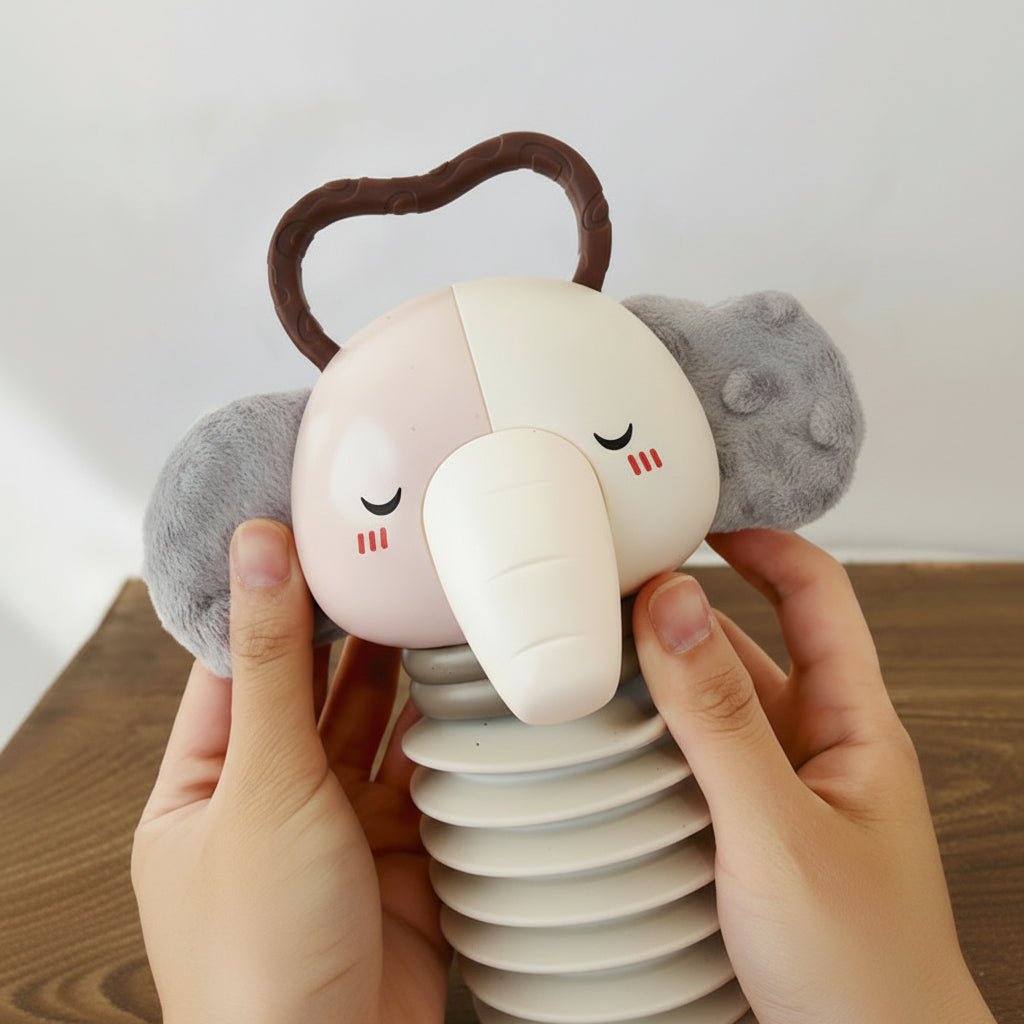MELOTOY – Hochet accordéon interactif pour bébé, jeu tactile et sonore