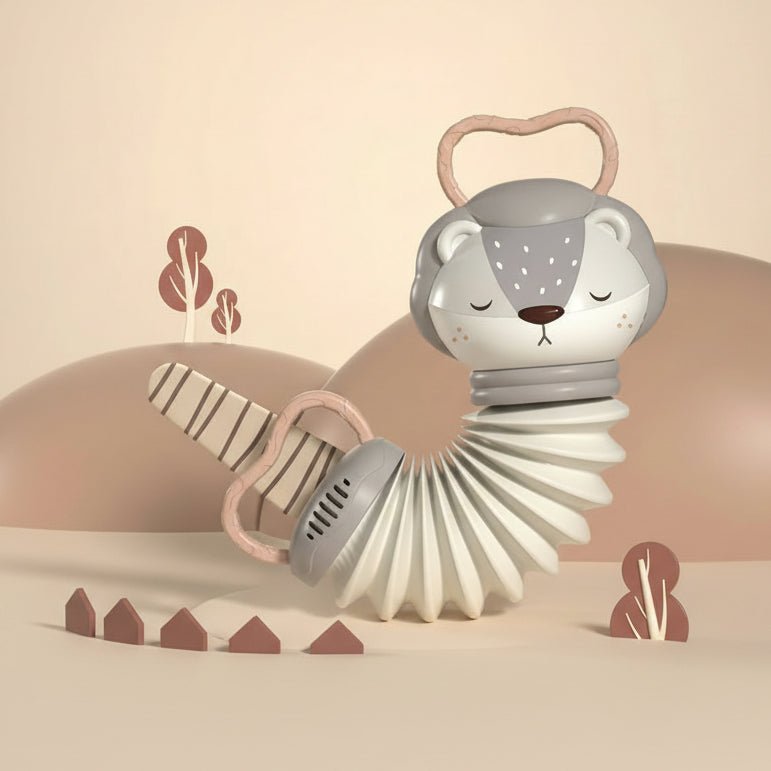 MELOTOY – Hochet accordéon interactif pour bébé, jeu tactile et sonore