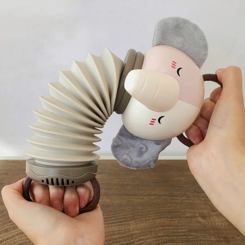 MELOTOY – Hochet accordéon interactif pour bébé, jeu tactile et sonore