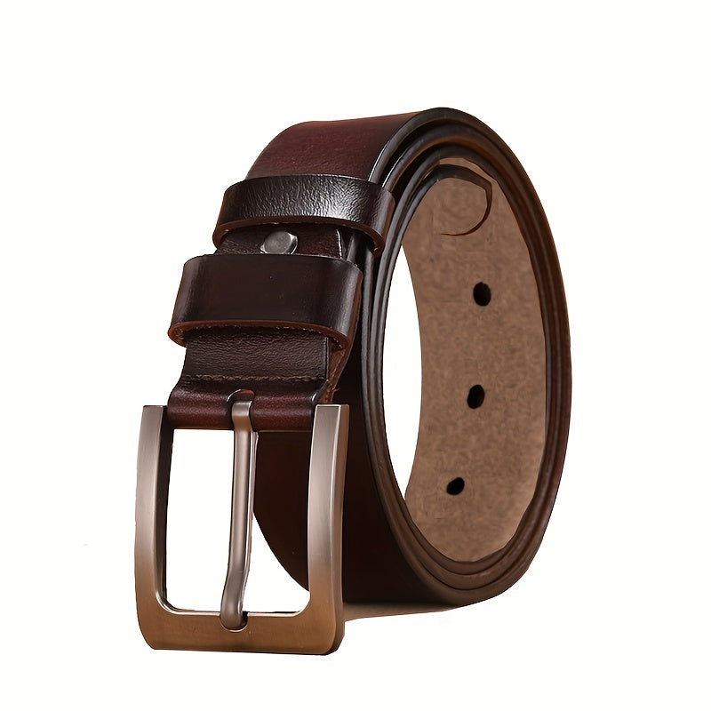 Ceinture pour hommes avec boucle ardillon élégante et finition unique