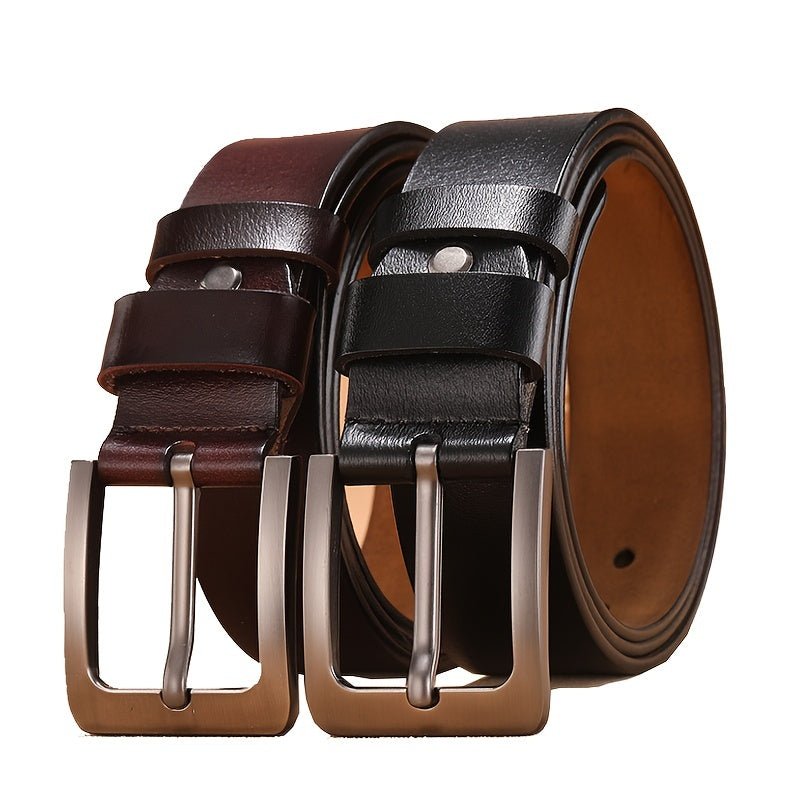 Ceinture pour hommes avec boucle ardillon élégante et finition unique