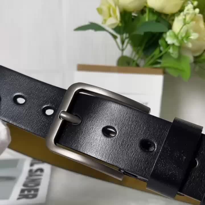 Ceinture pour hommes avec boucle ardillon élégante et finition unique
