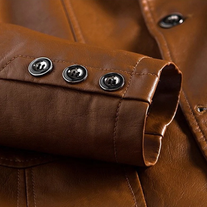Veste ajustée classique boutonnée pour hommes