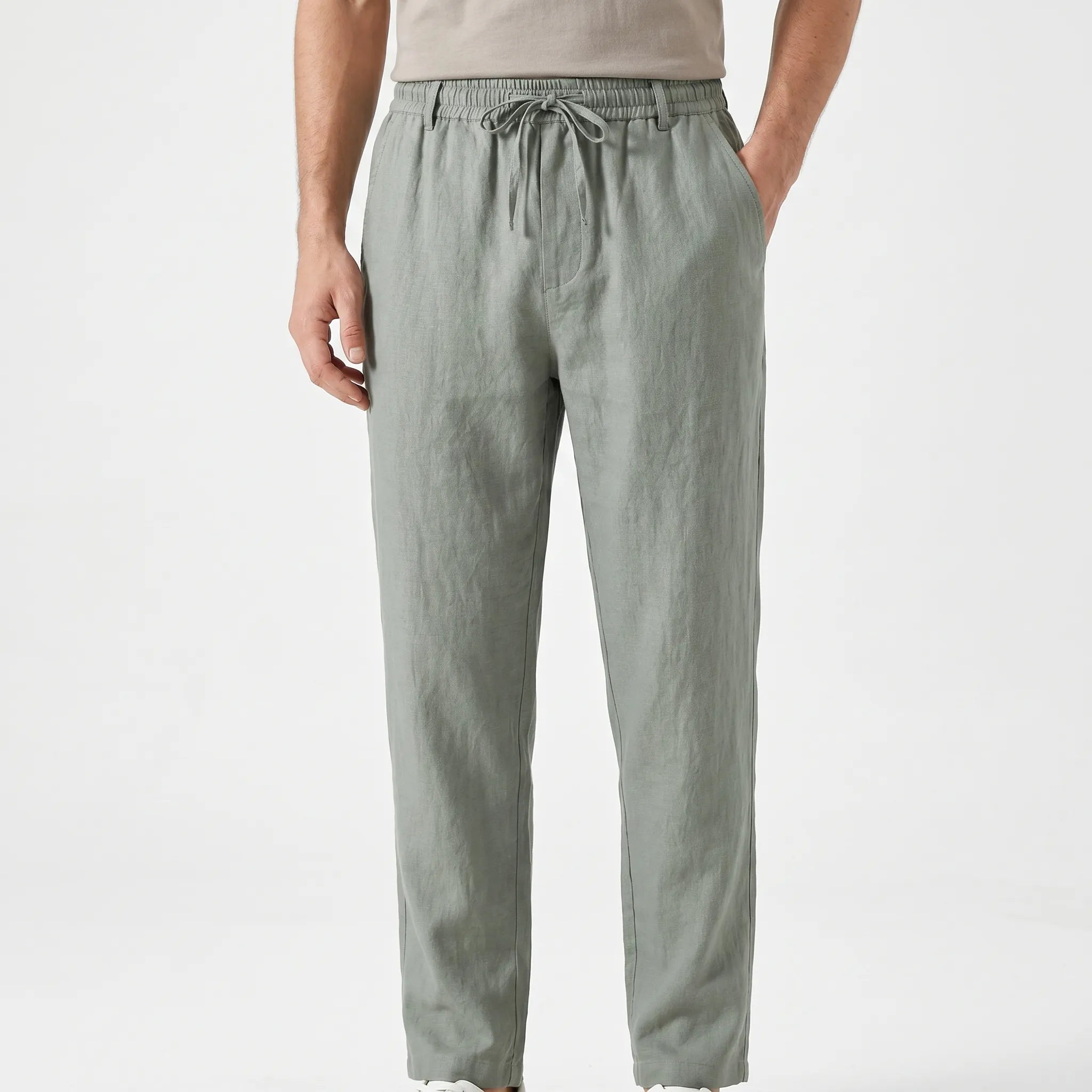 Pantalon décontracté coupe décontractée pour homme pour un confort par temps chaud