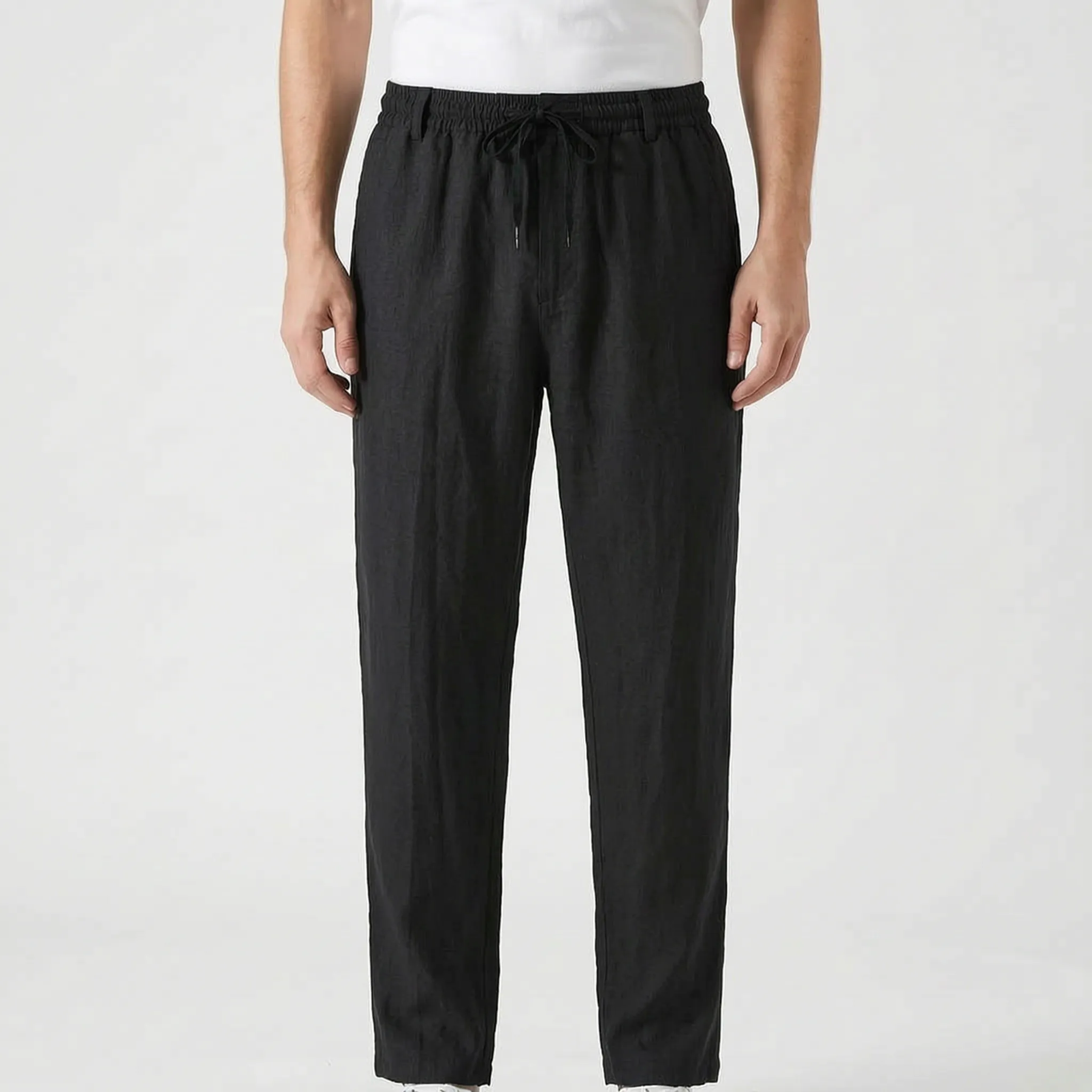 Pantalon décontracté coupe décontractée pour homme pour un confort par temps chaud