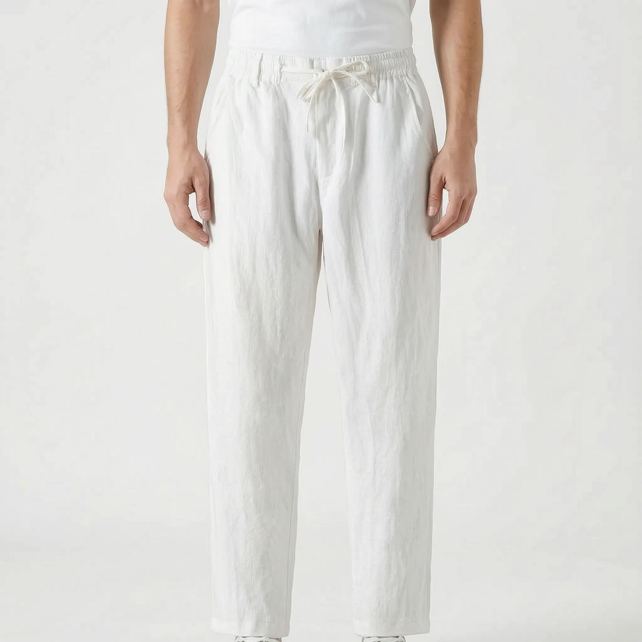 Pantalon décontracté coupe décontractée pour homme pour un confort par temps chaud