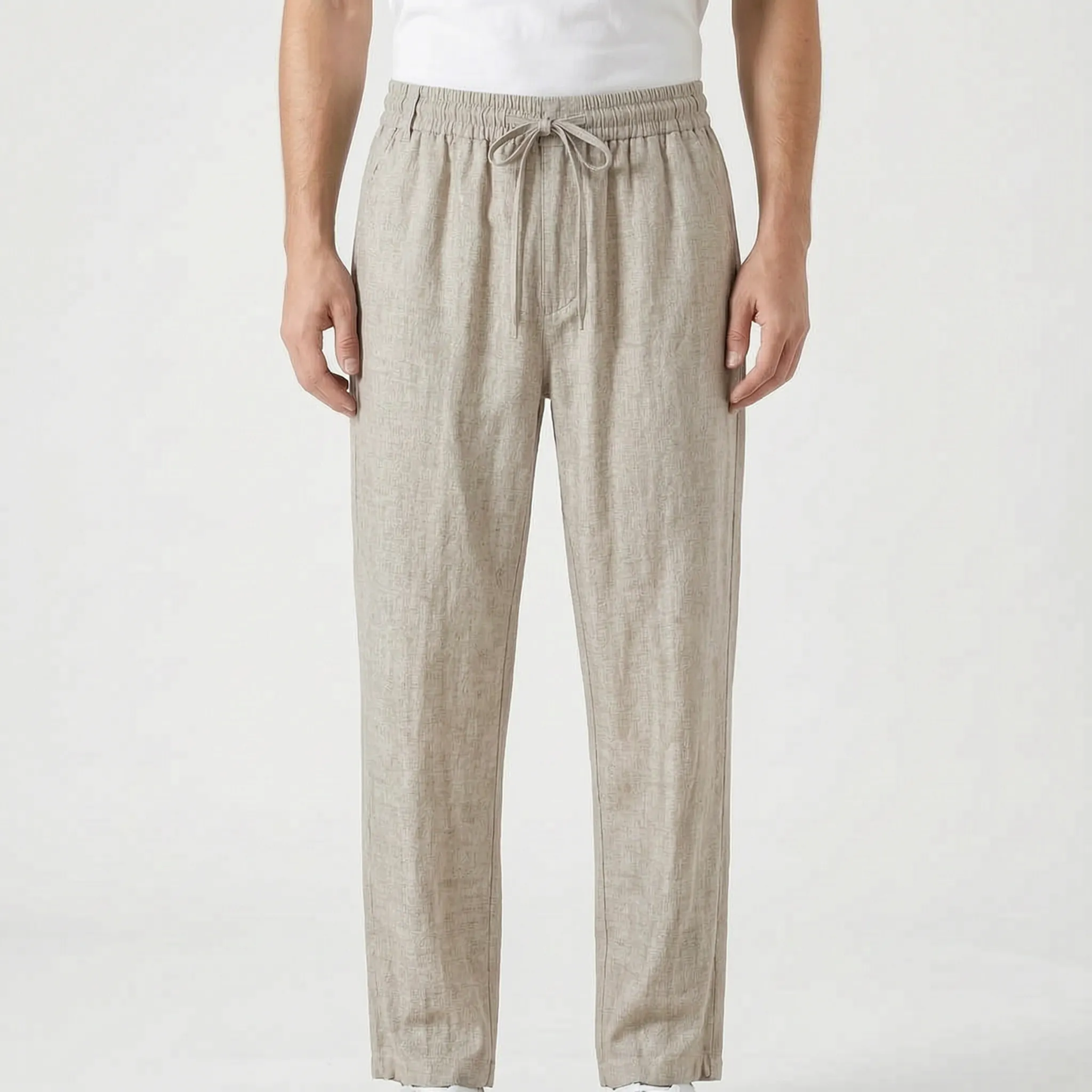 Pantalon décontracté coupe décontractée pour homme pour un confort par temps chaud