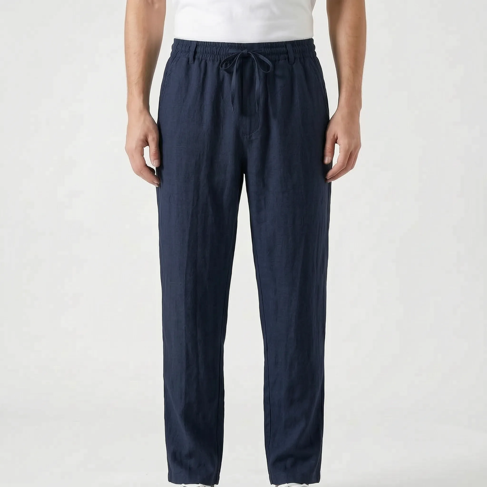Pantalon décontracté coupe décontractée pour homme pour un confort par temps chaud