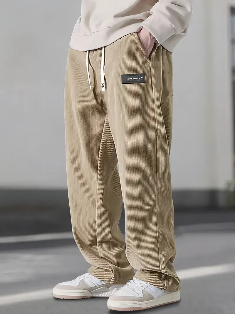 Pantalon décontracté coupe décontractée pour homme pour un style quotidien