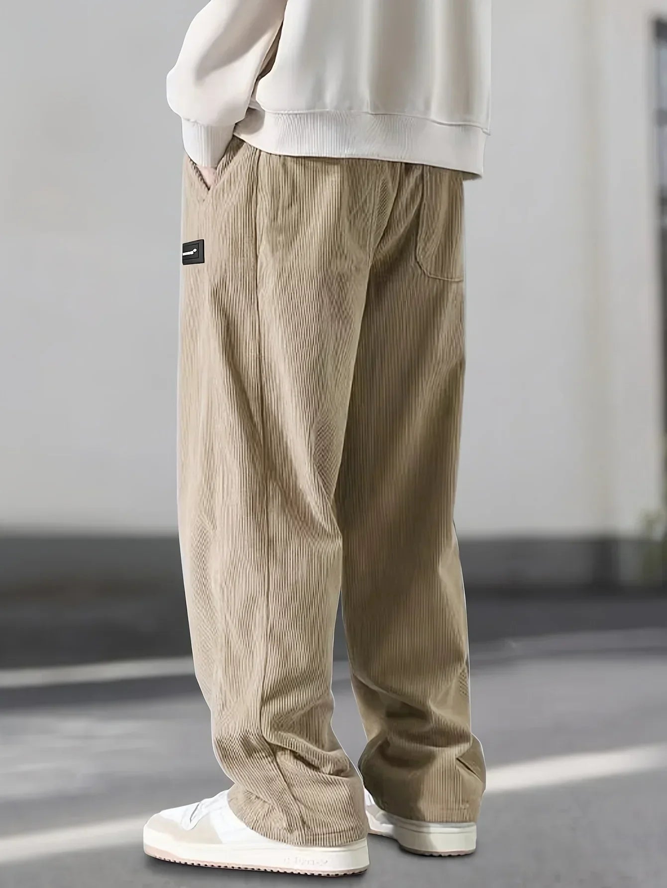 Pantalon décontracté coupe décontractée pour homme pour un style quotidien