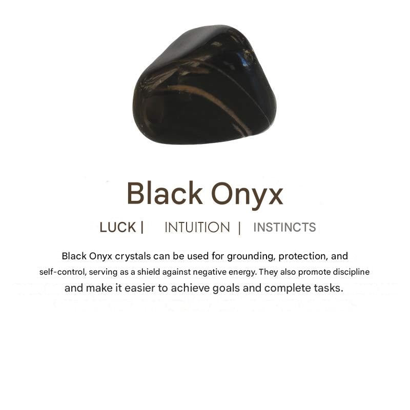 Bague homme en argent sterling et onyx noir