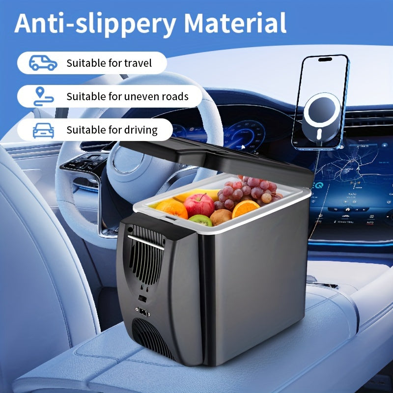 Mini réfrigérateur portable de 6 litres pour les voyages en voiture et le camping