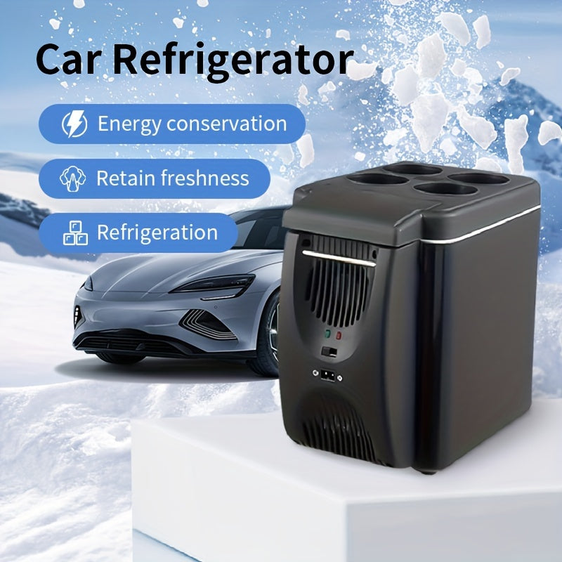 Mini réfrigérateur portable de 6 litres pour les voyages en voiture et le camping