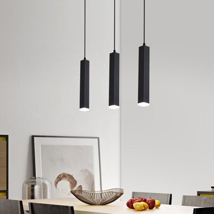 Mini suspension moderne | Conception de cylindre LED intelligent